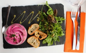 Beetroot Mousse Starter 2