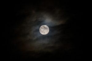 Cloud Cover on the Supermoon