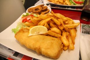 Martin's Fish and Chips Plate