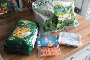 Ingredients For Salmon Pasta