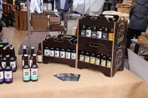 Local craft Beers at the market