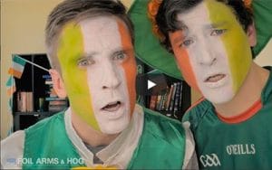 St Patricks Day Foil Arms Hog