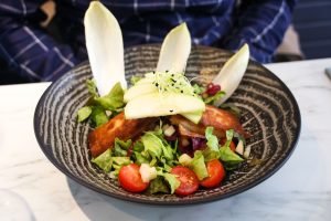 Crusty Goats Cheese Salad