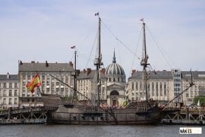 El Galeon Andalucia in Nantes