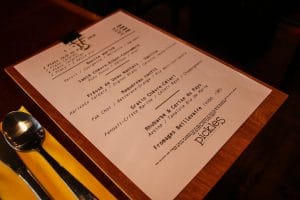 Ze Menu chez Pickles