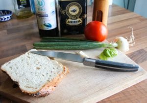 Bruschetta Ingredients