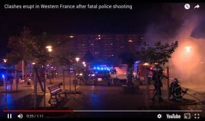 Clashes In Nantes