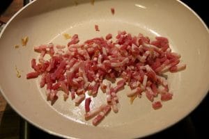Fry your Lardons