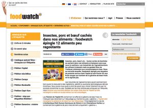 Food Watch Website