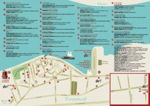 Map of Les Flâneries de Noël