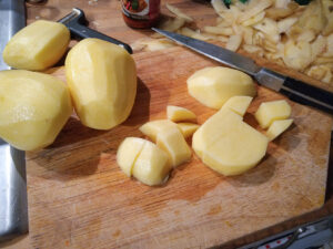 Chop The Spuds